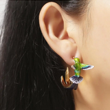 Yellow Hummingbird Pendant
