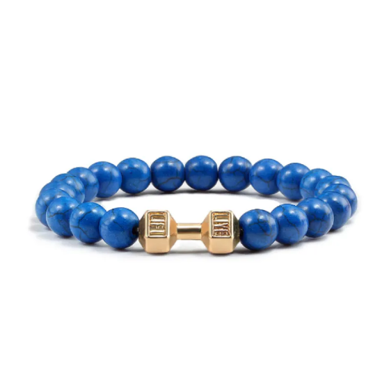 Aromatherapy bracelet with volcanic stones
