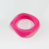 Colorful Acrylic Square Bracelet