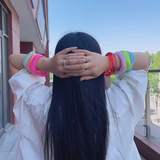 Colorful Acrylic Square Bracelet