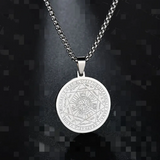 Three Tone Necklace Angel Six Star