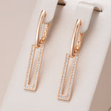 Elegant Square Sparkle Earrings