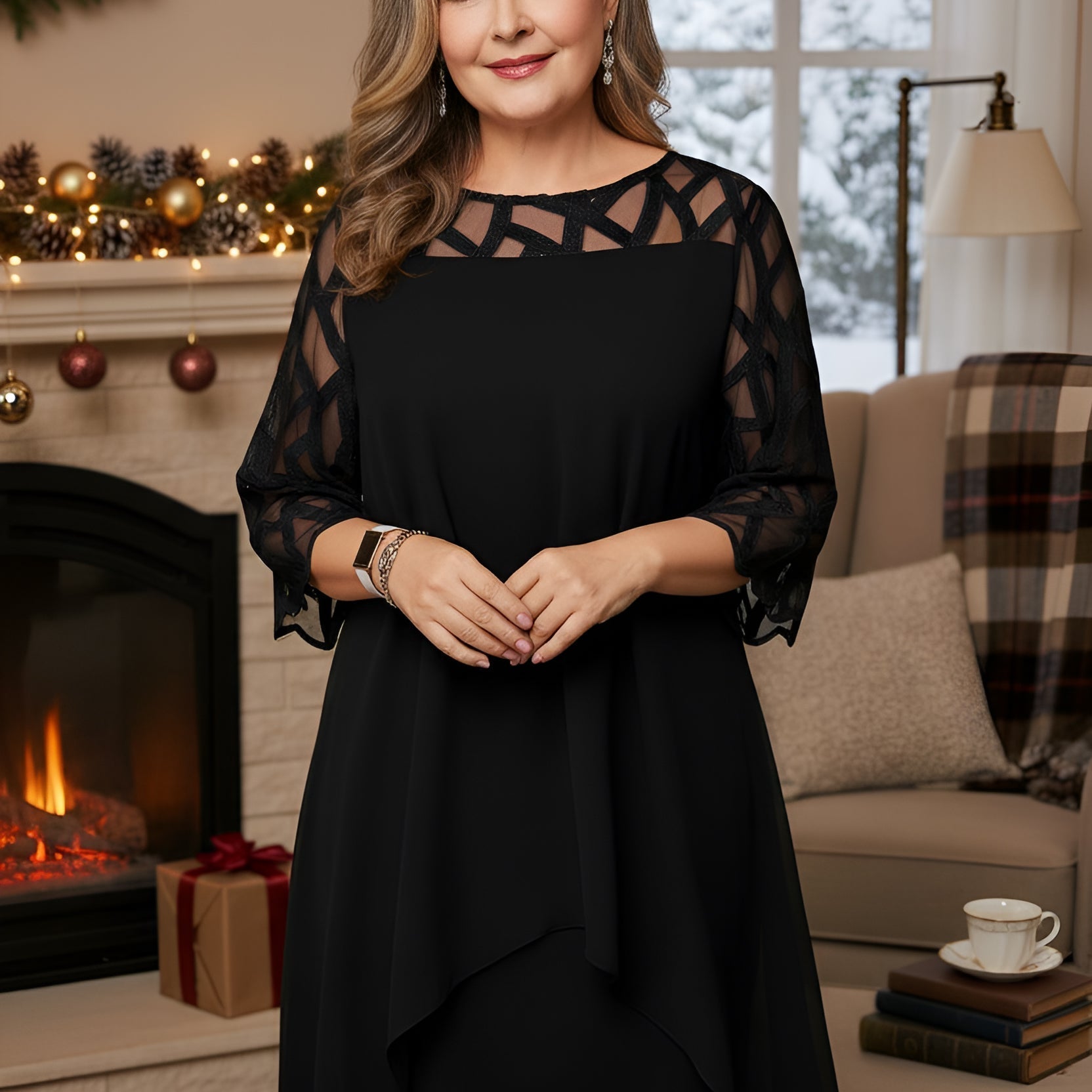 Josephine™ Elegantne Lõhikleit