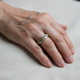 Old golden coloured ring