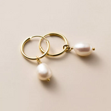 Pearl earrings
