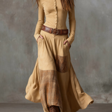 Izabella™ Suede Maxi Kleit + Tasuta Vöö