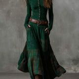Izabella™ Suede Maxi Kleit + Tasuta Vöö