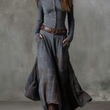 Izabella™ Suede Maxi Kleit + Tasuta Vöö