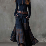 Izabella™ Suede Maxi Kleit + Tasuta Vöö