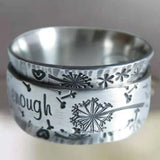 Fragrant Dandelion Meditation Ring