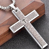 Moodne unisex ristiga kaelakee