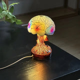 Boho šikk seene lillelamp