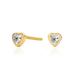 Camille | Heart-Shaped Earrings