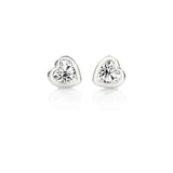 Camille | Heart-Shaped Earrings