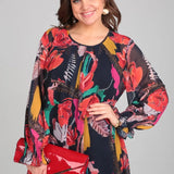 Florinda™ Elegantne Lilleline Kleid