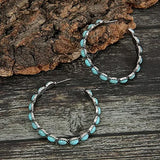 Vintage turquoise earring