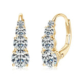 Carol earrings with four stones
