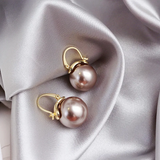 Bronze pearl clasps