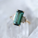 Classic Turquoise Glass Ring