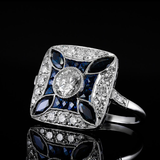 Ring with Dark Zirconia