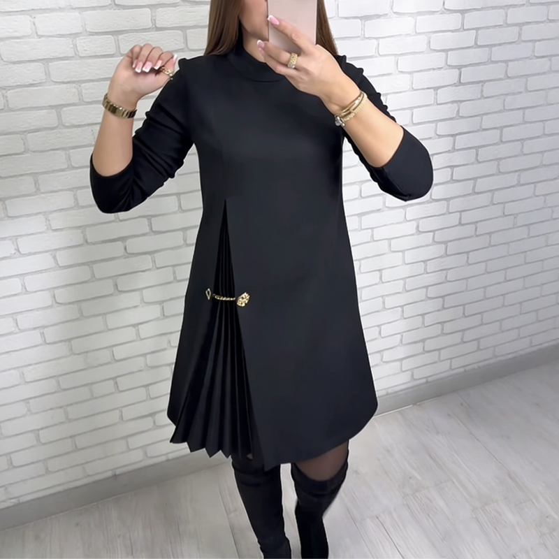 Noella™ Elegantne Plekitud Kleit