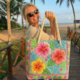 Padded Beach Bag Tropical Vibes