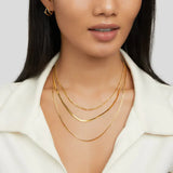 Layered necklace in Viennese style