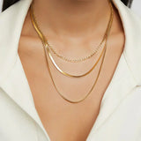 Layered necklace in Viennese style
