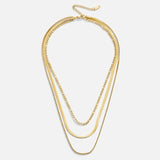 Layered necklace in Viennese style